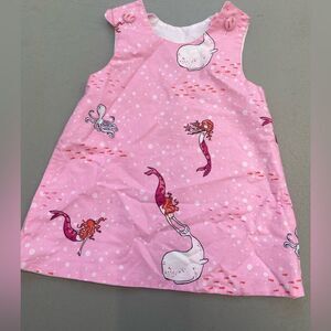 Boutique mermaid baby girl dress 12-18m g02